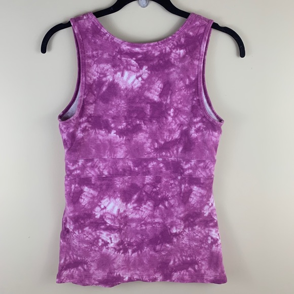 Tek Gear Yoga tie dye athletic v neck tank top - Picture 2 of 7